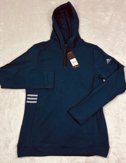 NWT Women’s Medium Adidas Golf Navy Lightweight Long Sleeve Pullover Hoodie