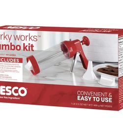 Nesco Jerky Works Jumbo Kit With 3 Spice packs & 3 Attachments