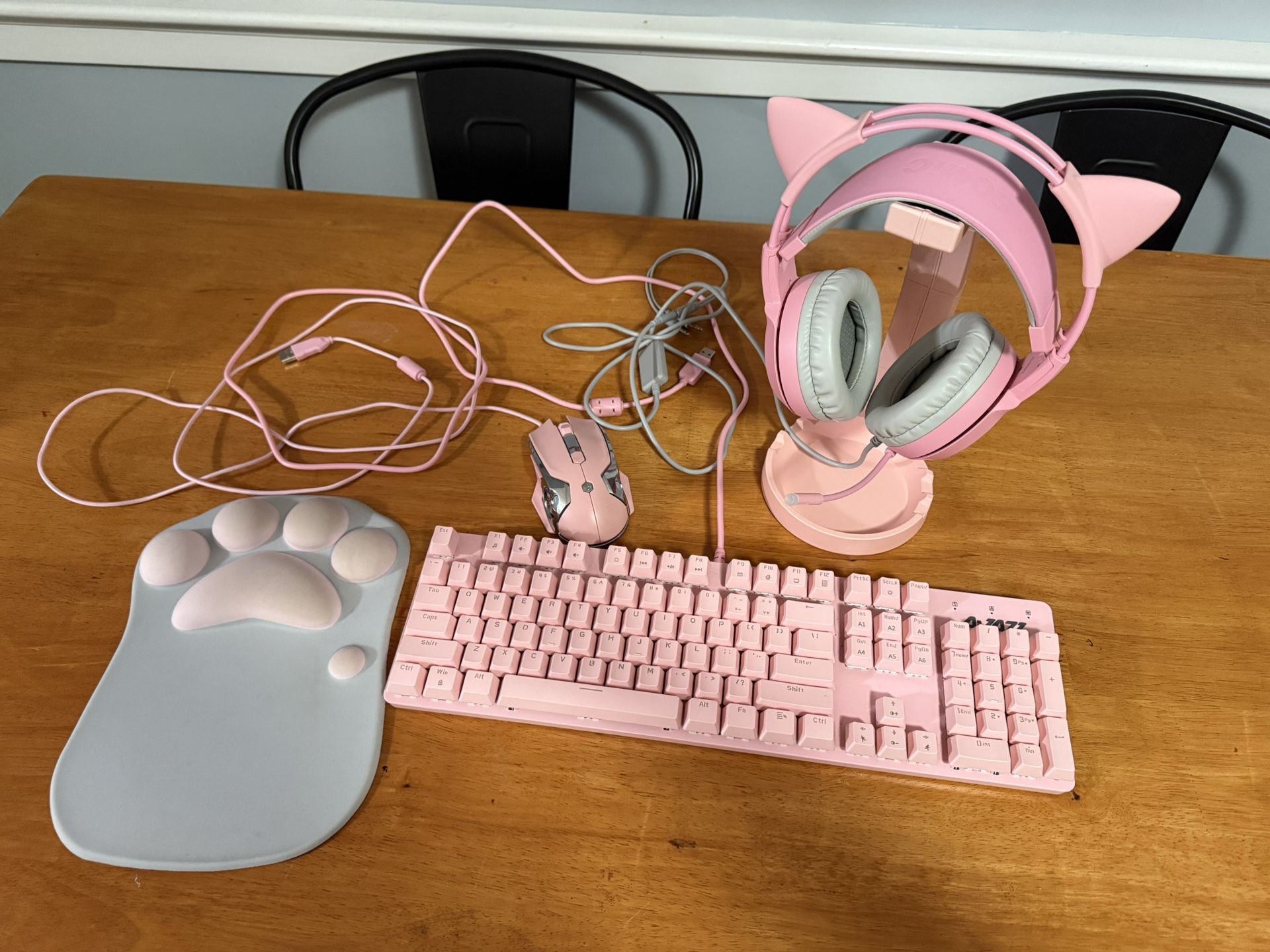 Pink Gaming Set