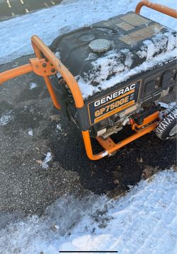 Generac gp7500e portable generator