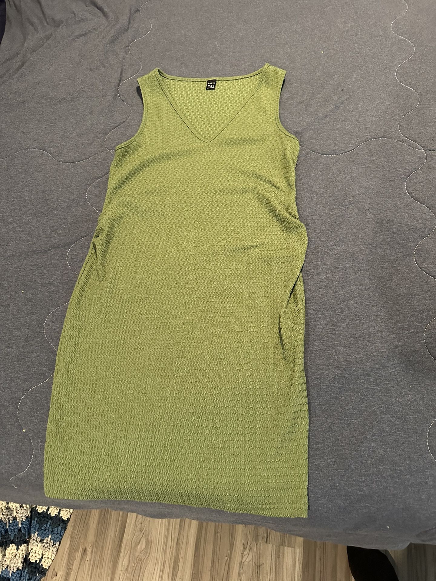 Olive Green Dress
