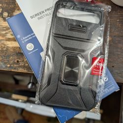Google Pixel 9 Pro XL Case With Holder, Camera Cover And Screen Protector