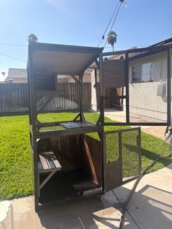 Large Outdoor Metal Animal Cage Enclosure