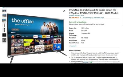 39 Inch Tv Insignia