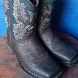 Boys cowboy boots hot sale size 3