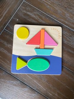 Lovevery Double Sided Sunny Day Puzzle