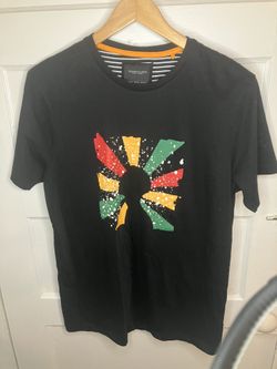 Denim And Flower Men’s Shirt