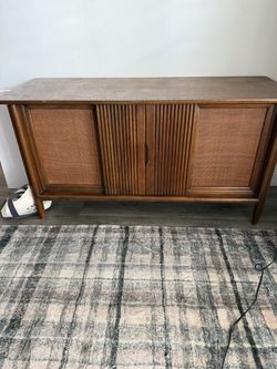 Record Player Console Vintage