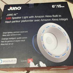 JUNO AI LIGHT BLUETOOTH SPEAKERS JBL ALEXA 