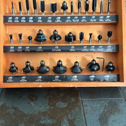 Craftsman 30 Piece Carbide Tipped Router Bit Set