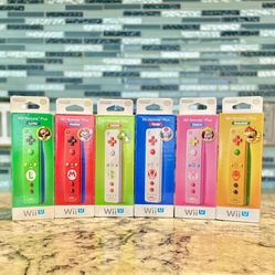 Nintendo Wii Wii U Controllers Collectors Items New Sealed