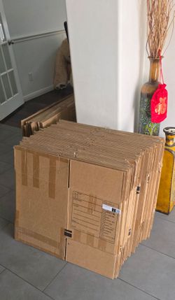 Heavy duty moving boxes