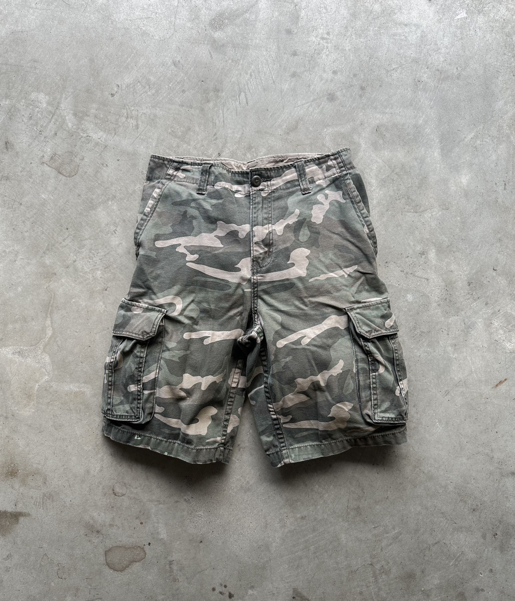 Camo Cargo Shorts