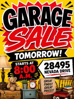 HUGE GARAGE SALE!!