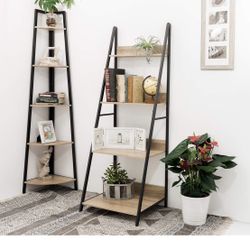 Ladder Display Shelf Bookshelf 