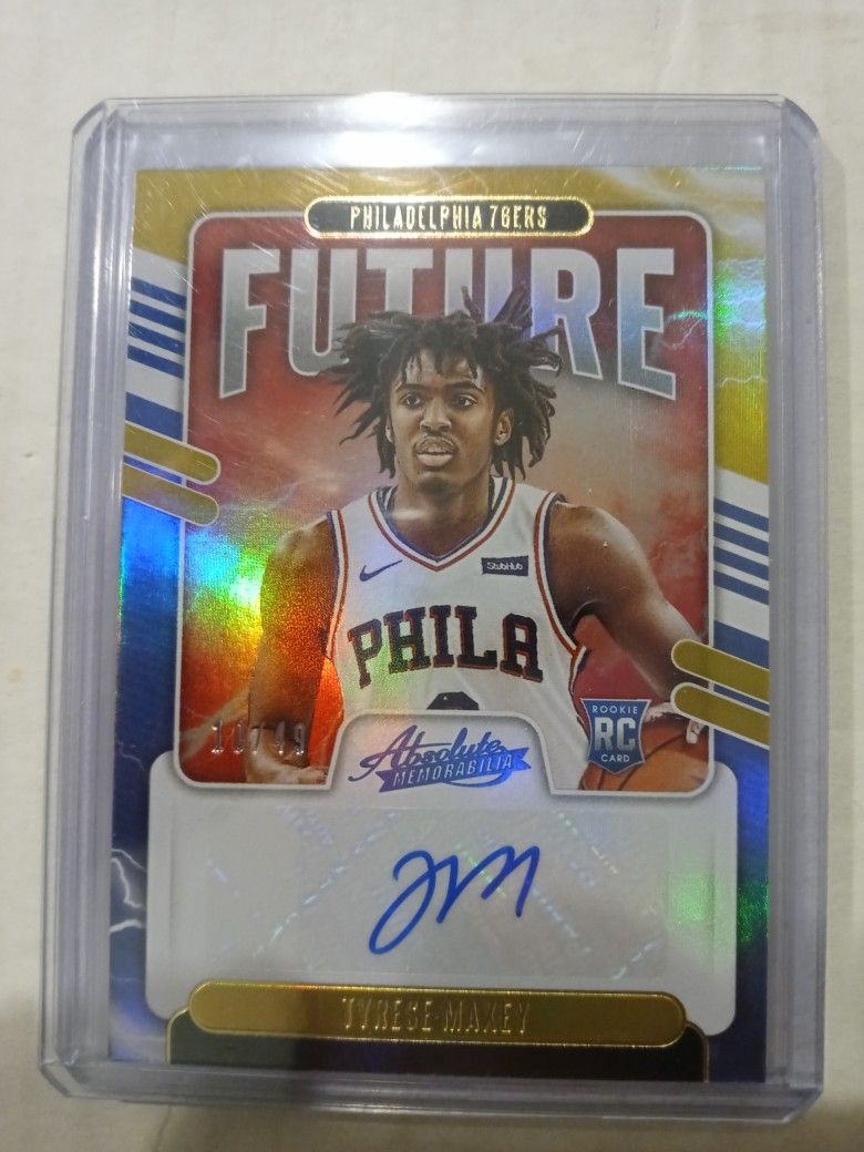 Tyrese Maxey Auto /49 $200