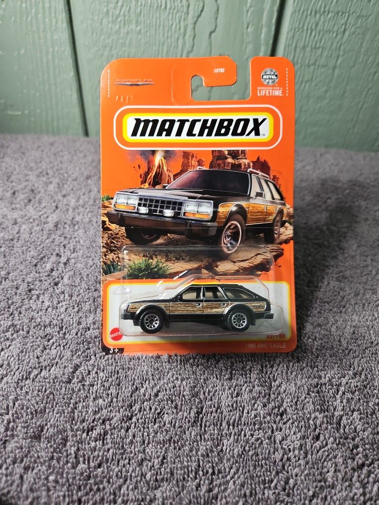 Matchbox 1980 AMC Eagle Brown Wood