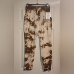NWT Lululemon Warm Down Joggers Earth Dye Sand Womens Size 4