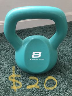 8 pound kettle bell from Dicks