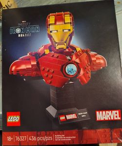 Infinity Sega iron Man MK4 bust Lego