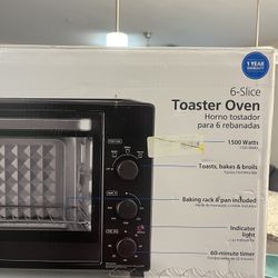 6-Slice Toaster Oven