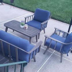 Outdoor Conversation Set(4 Pieces)
