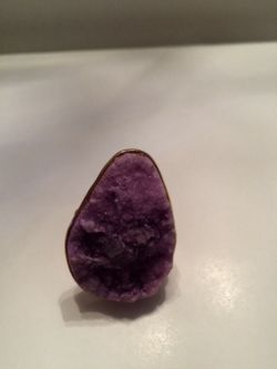 Lovely purple ring