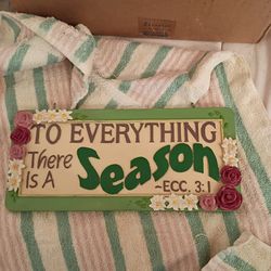 Brand new two to everything there is a season Ecc 3:1