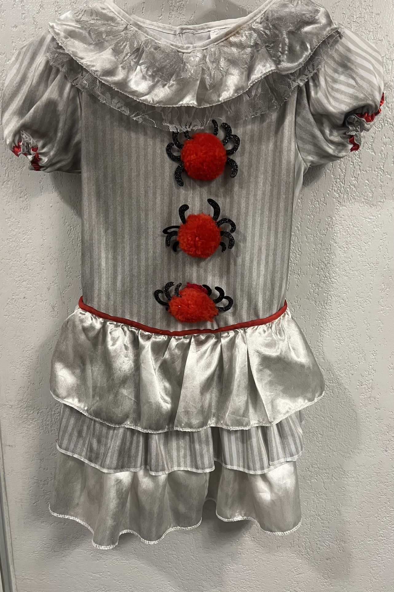 Clown Costume for Girls Pennywise inspired Size Small