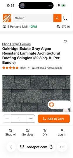 Extra shingles