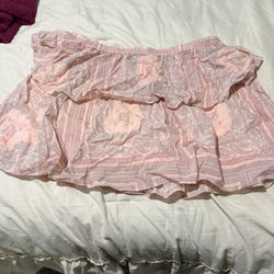 Spring/summer Ruffle Skirt