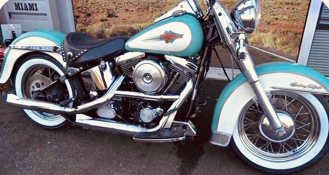 Harley Davidson soft-tail Pipes Mufflers