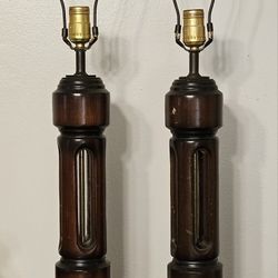2 Vintage MCM Lamps $40