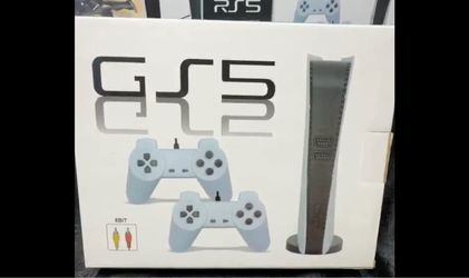 This is a "GS5" or "Gamestation 5," which is a budget, retro console rather than an official PlayStation https://offerup.com/redirect/?o=NS5JdA== typi