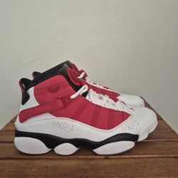 Air Jordan’s 6 Rings Carmine White