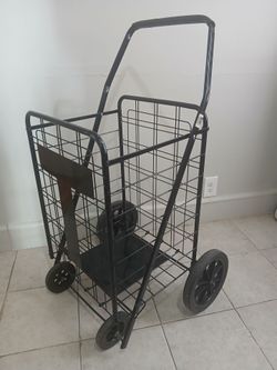 Shopping cart foldable