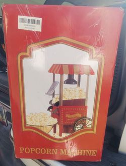 Old Fashioned Popcorn Machine