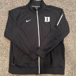 Duke Blue Devils Nike Black Full Zip Jacket