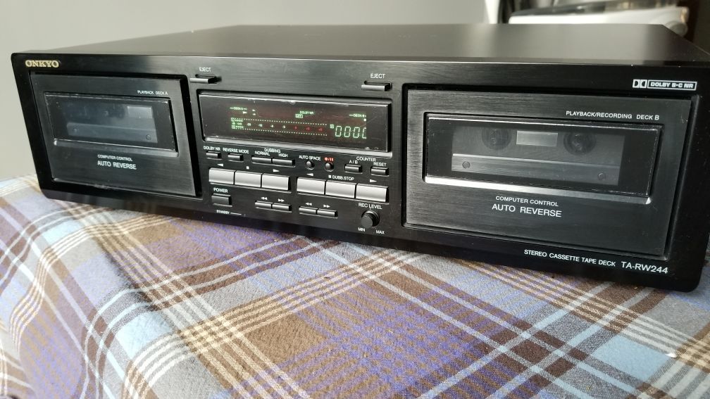 Onkyo TA-RW244 Twin Stereo Cassette Tape Deck