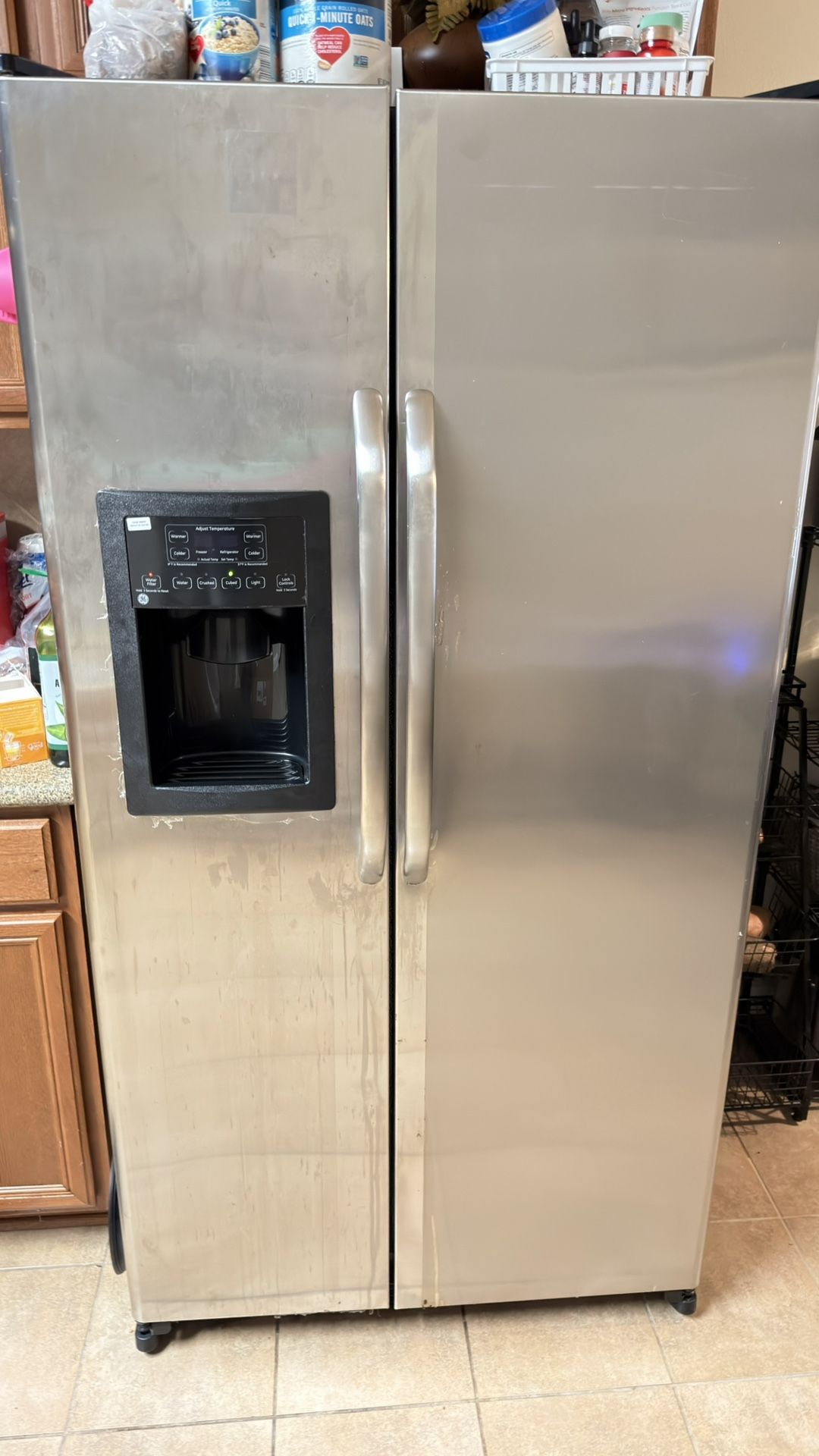 GE Fridge - Fixer Upper