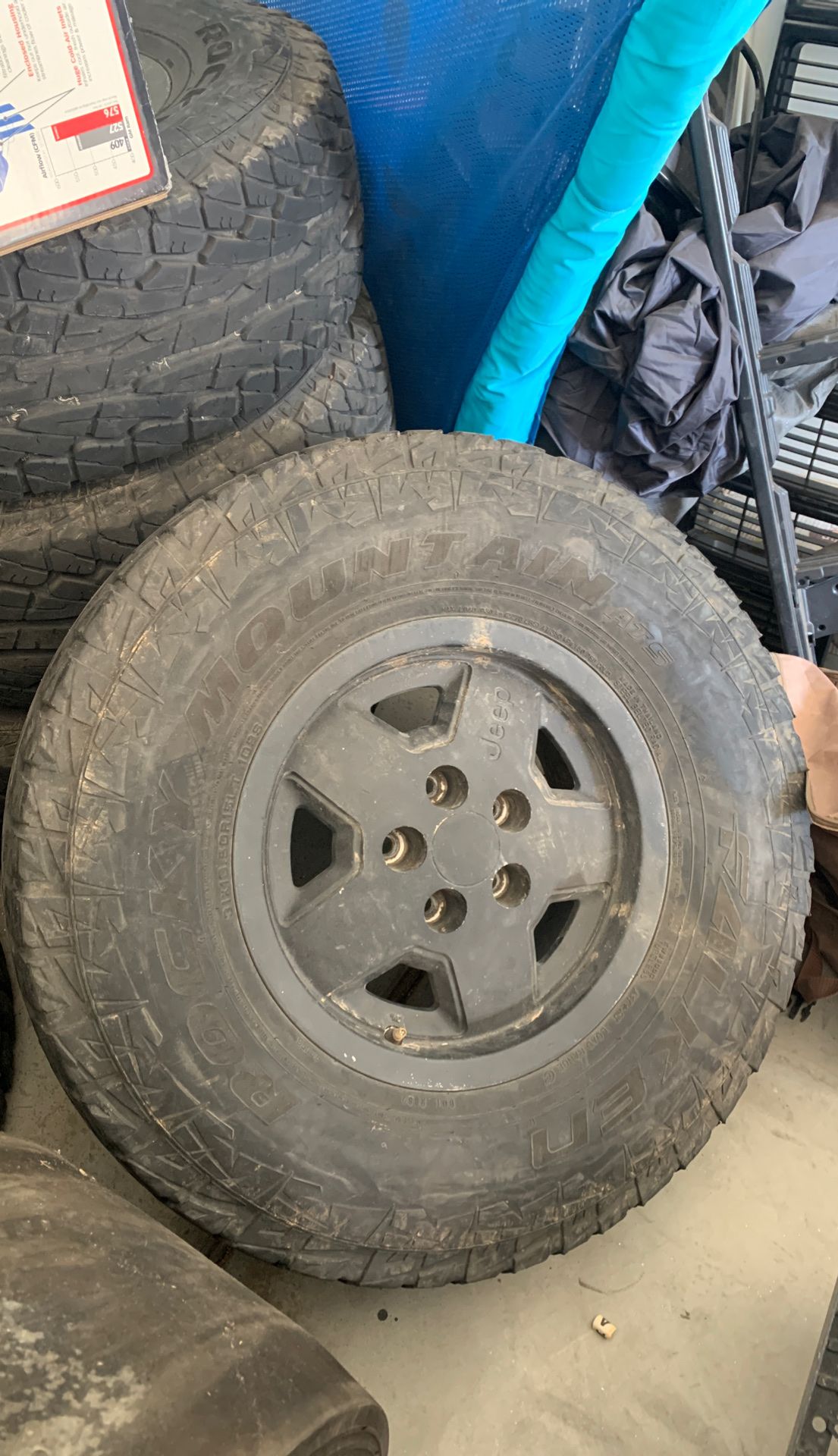 Jeep wheels and tires