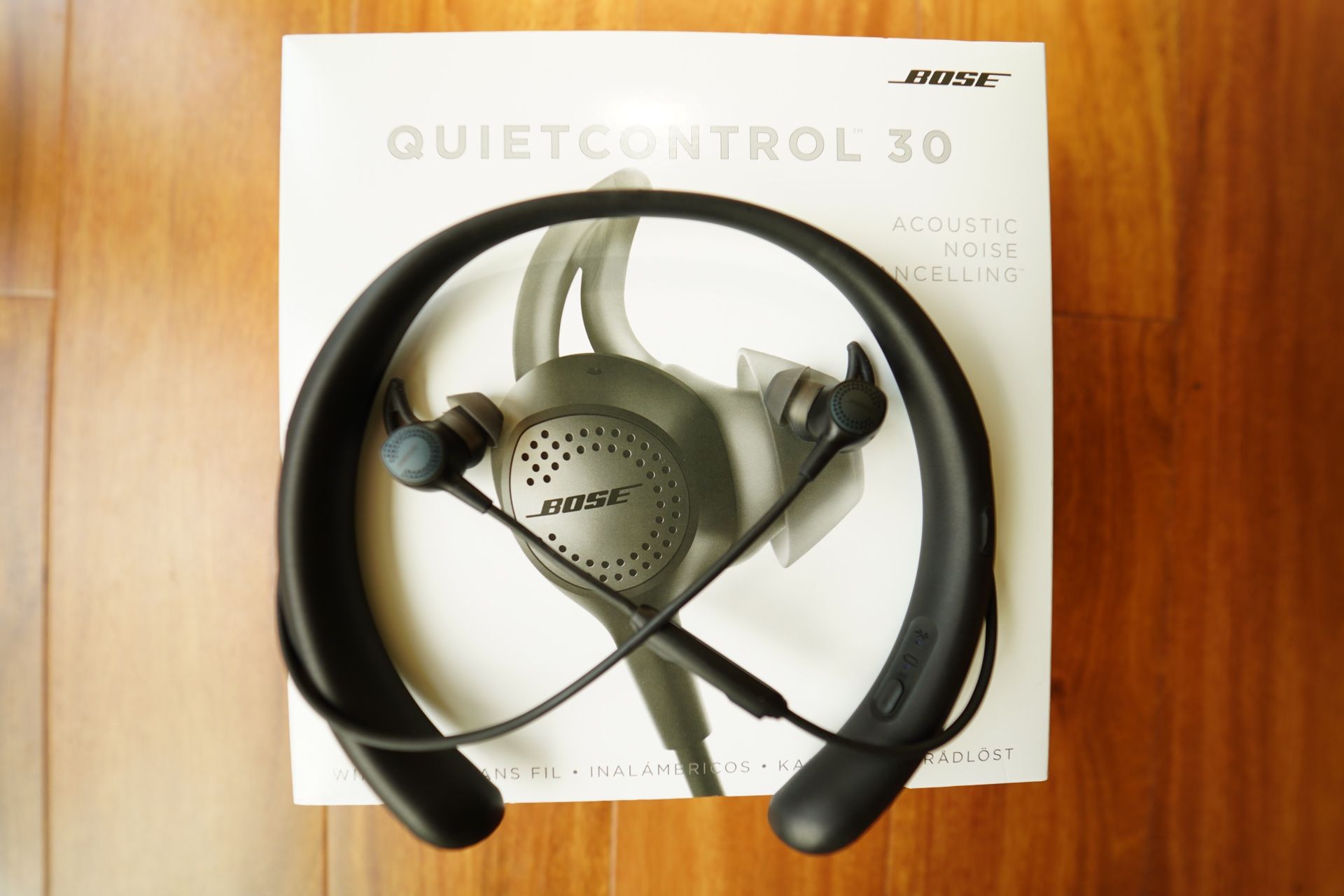 Bose-QuietControl 30 Noise Cancelling wireless headphones