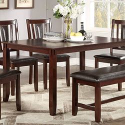🔥 JUST IN 🔥 Brand New 6pc Dining Table Set
