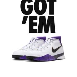 Nike Kobe 1 Protro Lakers 