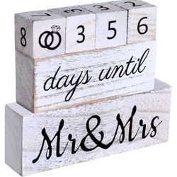Wedding Countdown Blocks