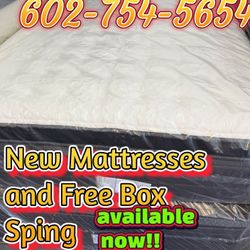 Plush Pillow Top Full Size Set / Camas 