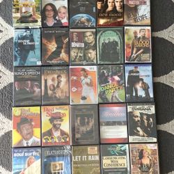 25 BRAND NEW DVD’s 