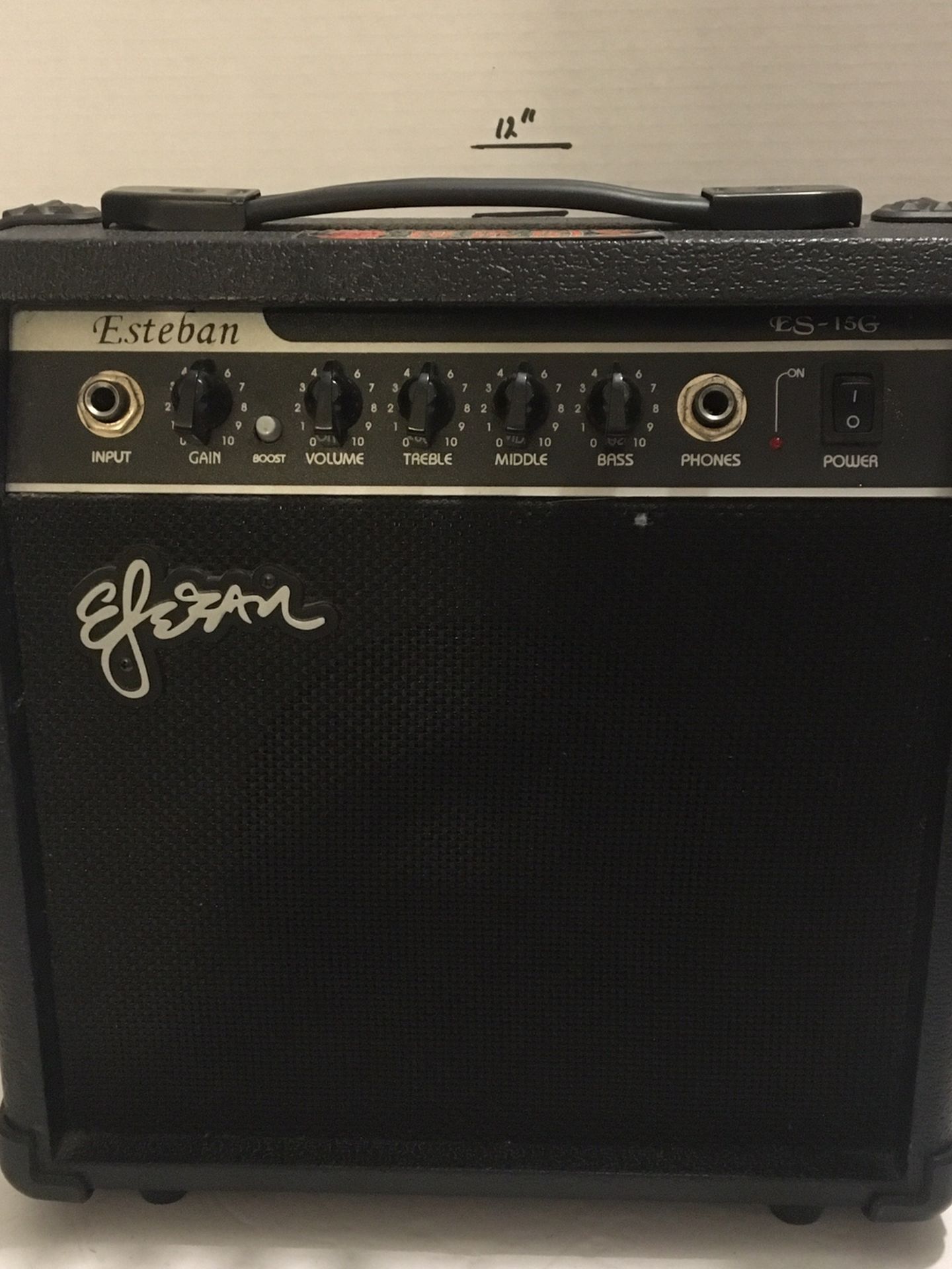 Esteban Electric Guitar Amplifier Model ES-15G