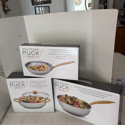 Set 8” 10” & 4.7 Qt Pans New