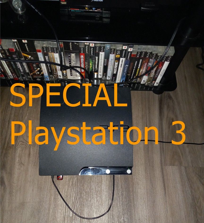 PlayStation 3 Slim/Over 100 PlayStation 3 Games Installed/PKGi Store Installed $120.00